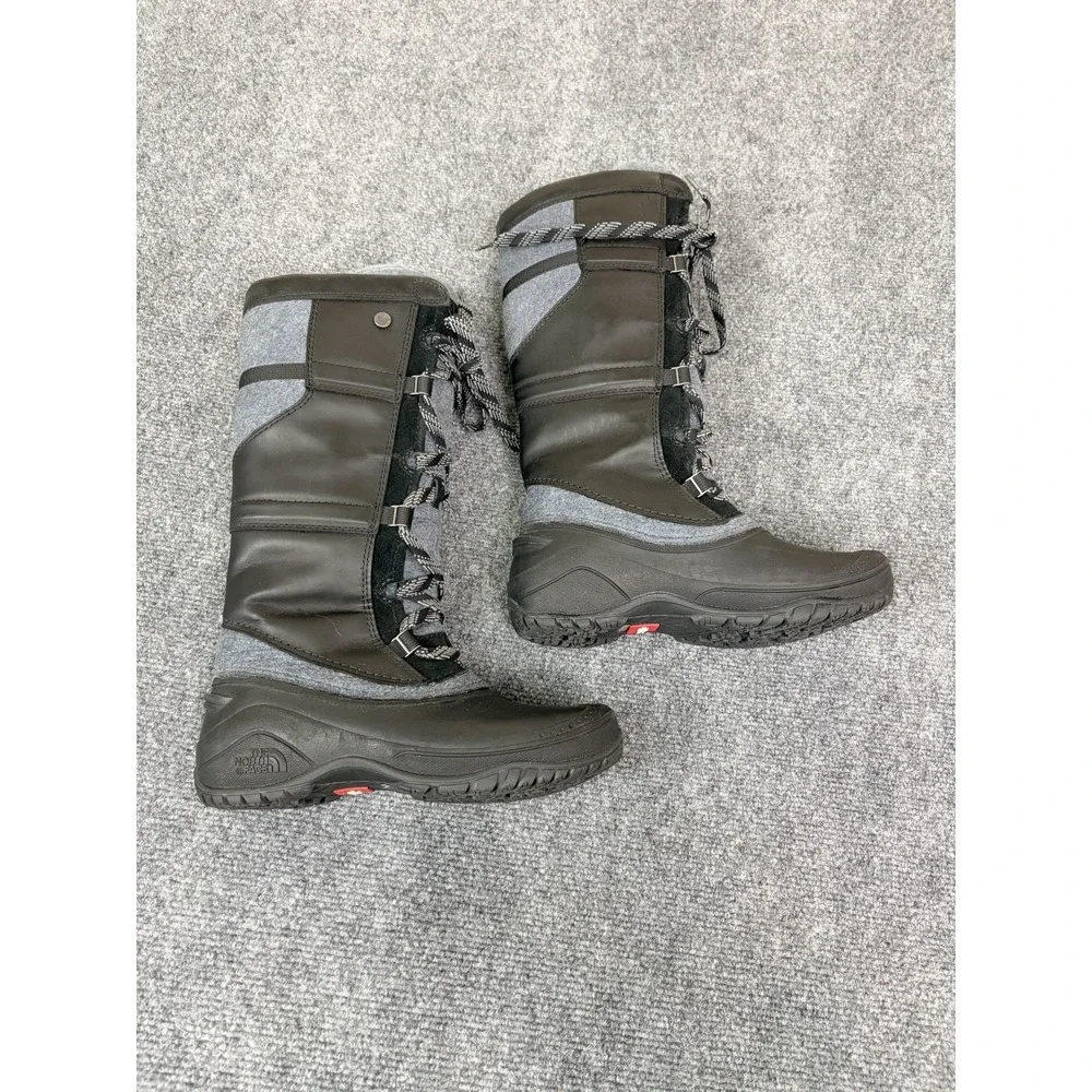 The North‎ Face Boots Womens Black Shellista Tall Waterproof  Winter Size 7